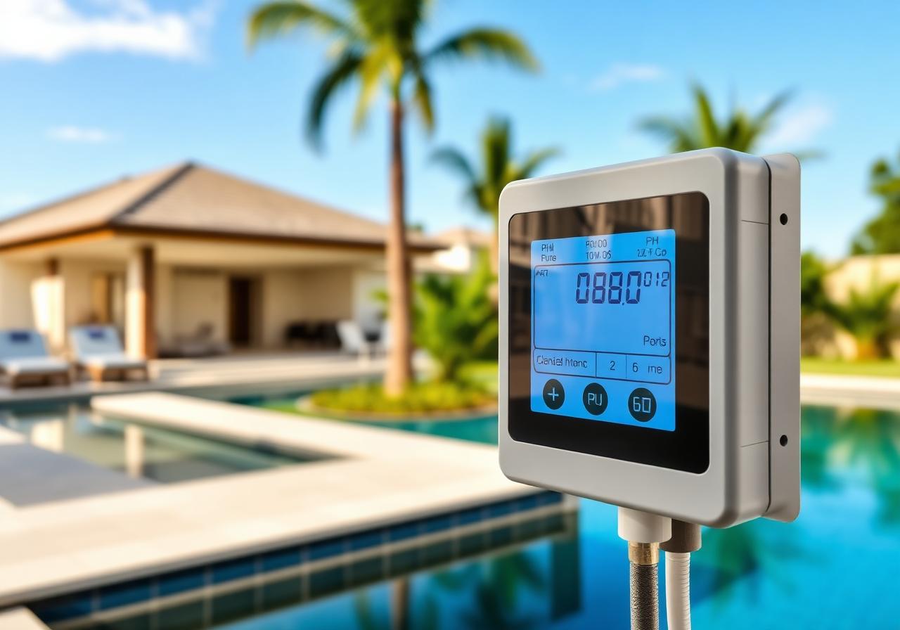 Qué es la dosificación automática de pH y cloro en una piscina